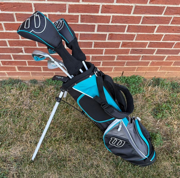 Wilson Profile JGI Junior Teal Package Set RH (Full Set) (Used Once)