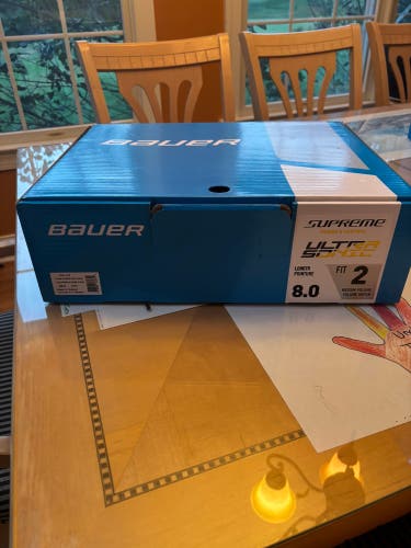 2020 Bauer Supreme Ultrasonic Hockey Skates Regular Width 8 (New)