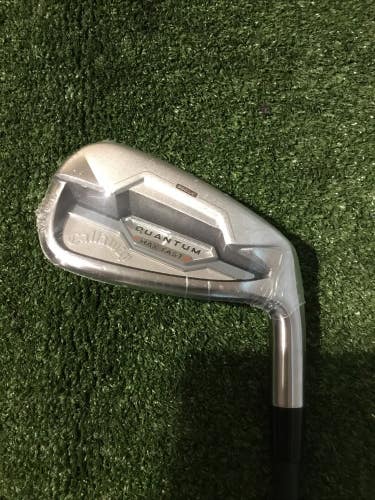 Callaway Quantum Max Fast 7 Iron Seniors Vanquish 4 R2 Graphite Shaft (New)