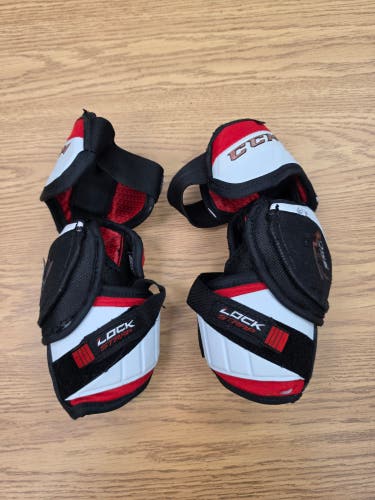 Senior Small CCM JetSpeed FT4 Pro Elbow Pads Pro Stock (Used) #B14