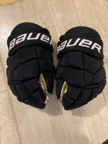 Bauer Supreme Ultrasonic Gloves 14" (Used) Pro Stock Rodrigues - Florida panthers