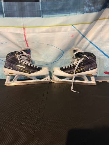 2015 Bauer Supreme One.9 Hockey Goalie Skates Regular Width 8.5 (Used)