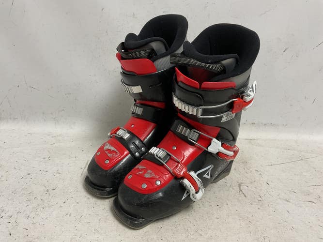 Used Nordica FIREARROW TEAM 3 Boys DH Ski Boot Black And Red 245 MP - M06.5 - W07.5 11855-S000210995