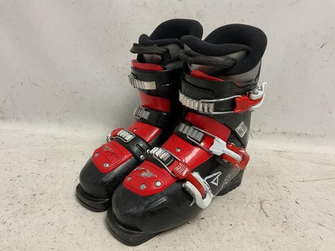 Used Nordica FIREARROW TEAM 3 Boys DH Ski Boot Black And Red 225 MP - J04.5 - W5.5 11855-S000210994