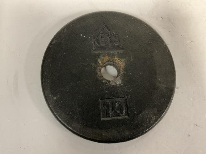 Used Keys Standard Plate (Each) Black 10 lb 11855-S000211193