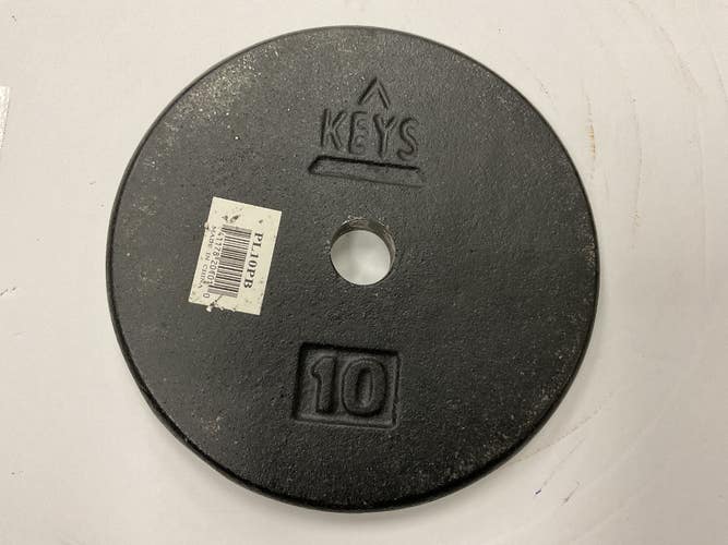 Used Keys Standard Plate (Each) Black 10 lb 11855-S000211197