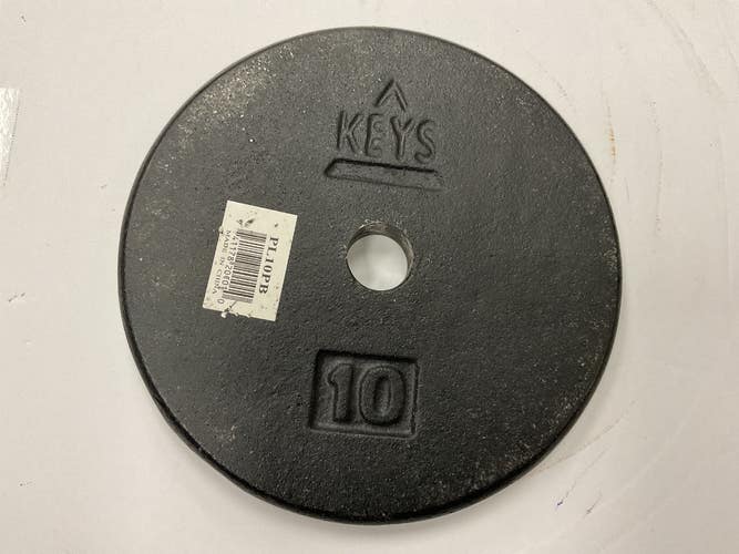 Used Keys Standard Plate (Each) Black 10 lb 11855-S000211198