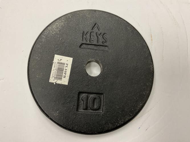 Used Keys Standard Plate (Each) Black 10 lb 11855-S000211199