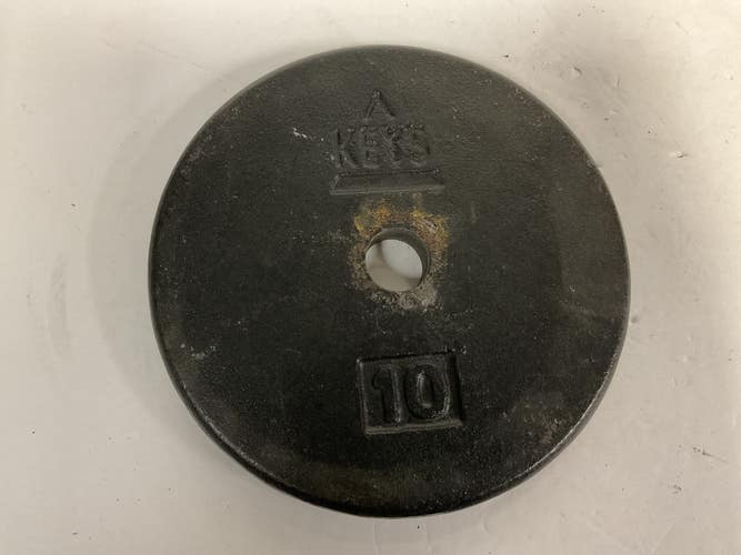 Used Keys Standard Plate (Each) Black 10 lb 11855-S000211195