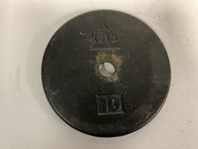 Used Keys Standard Plate (Each) Black 10 lb 11855-S000211194