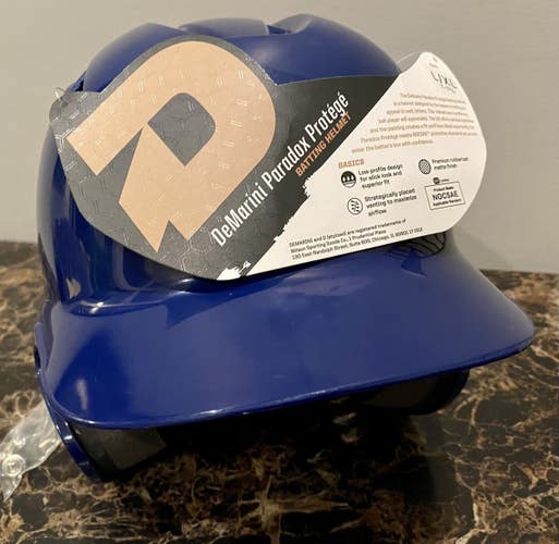DeMarini (Used) Medium Blue Batting Helmet