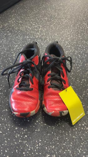 Used Under Armour Basketball Shoes Y Red Junior 04 11831-S000030671