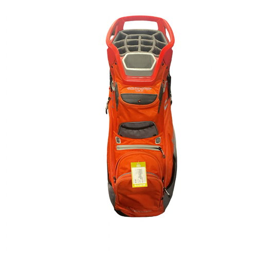 Used Sun Mountain C130 Mens Cart Bag Orange 11834-S000058067