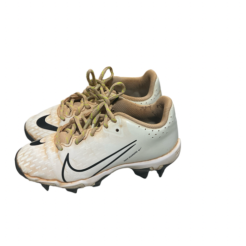 Used Nike SOFTBALL FASTFLEX BB/SB Cleats White Youth 13.0 11834-S000057946
