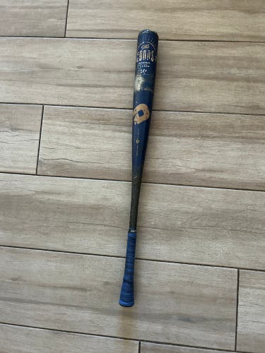 2021 DeMarini The Goods One Piece Alloy BBCOR Certified Bat (-3) 30 oz 33" (Used)