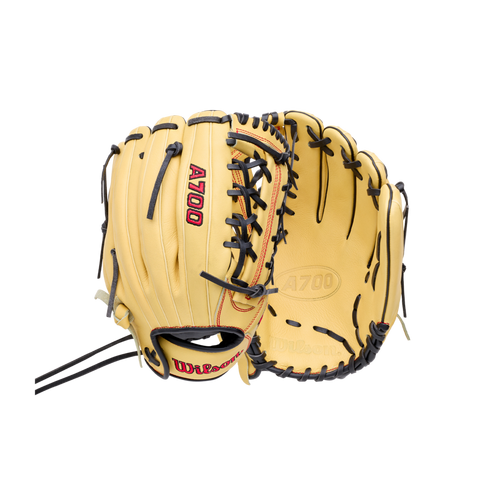 New Wilson A700 BND/BK/RD 12" LH 11873-WILWBG04502LT12