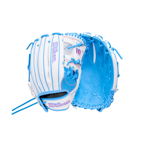 New Wilson A1000 FP CB/WT/PK 12" RH 11873-WILWBG03201RTH12