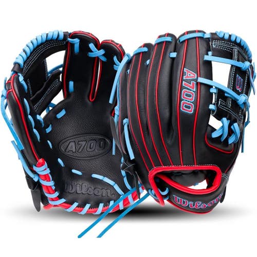 New Wilson A700 BK/CB/RD 11.5" RH 11873-WILWBG04401RT115