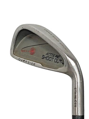 Acculine Shoot Out Oversize Driving Iron 1i Stiff Steel 39" RH New Jumbo Grip