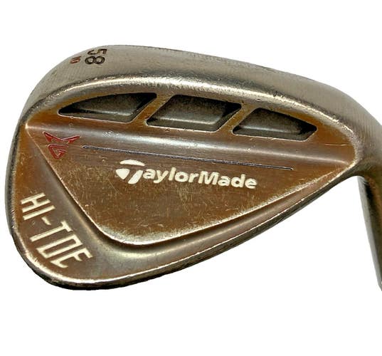 TaylorMade MG Hi-Toe Raw Lob Wedge 58*10 Mamiya Recoil ES Stiff Graphite RH 34.5