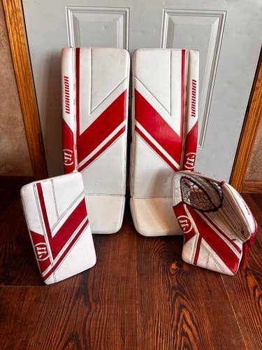 28" 2023 Warrior Ritual G6 E+ Regular Goalie Full Set (Used)