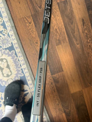 Intermediate CCM JetSpeed FT9 Pro Left Hand Hockey Stick P28 55 Flex (Used)