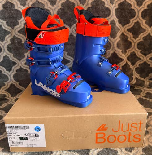 Brand New! 2025 Lange RS 120 SC (Flex-120) Race Ski Boots Size-23.5