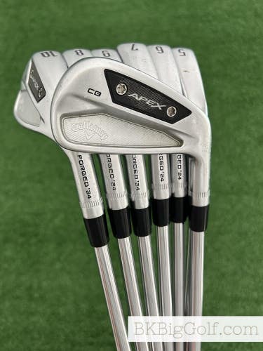 Callaway Apex 24 CB Forged Iron Set 4-P / Project X 6.5 Extra Stiff