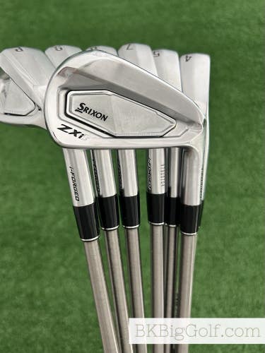 Srixon ZXi5 Forged 25 Iron Set 4-P / SteelFiber i110 Stiff Graphite