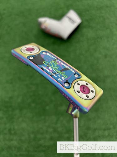 Titleist Scotty Cameron Studio Style Newport 2+ 35 Custom Putter w Headcover
