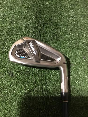 Taylormade SIM2 Max OS 7 Iron Seniors Fujikura Ventus 5-A Blue Graphite *VGC*
