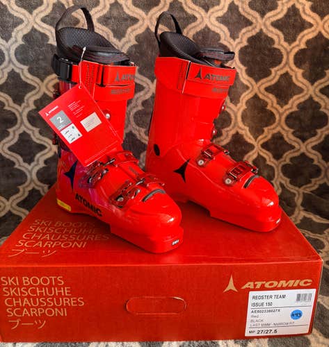 Brand new! Atomic Redster Team Issue 150 Lifted Ski Boots NEW! Size 27.5