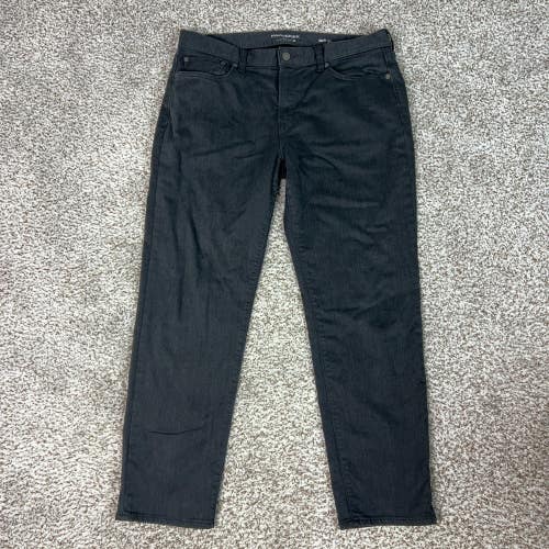 Banana Republic Pants Men 36x30 Gray Travel Slim Fit Chino Denim Trousers Work