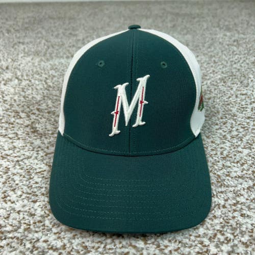 Minnesota Wild Hat Mens One Size Green White Flex Sports NHL Hockey Logo Cap
