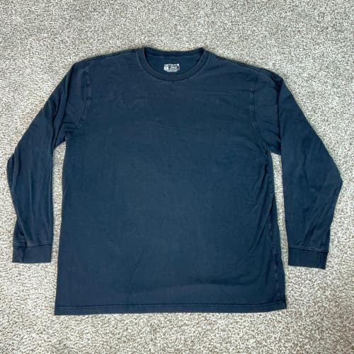 Carhartt Shirt Mens XL Tall Black Workwear Graphic Sleeve Loose Fit Tee Casual