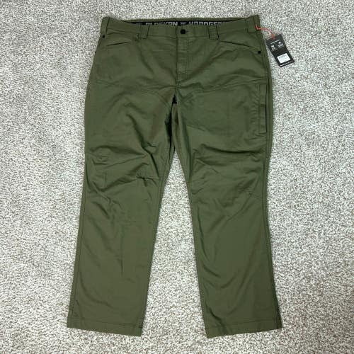 Alaskan Hardgear Pants Mens 42x30 Green Outdoor Stone Run Hiking Utility Work