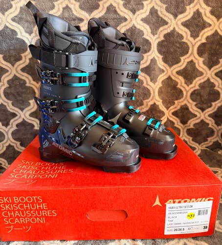 Brand New! 2025 Atomic Hawx Ultra 130 S GW Ski Boots Size 26.5 Flex-130