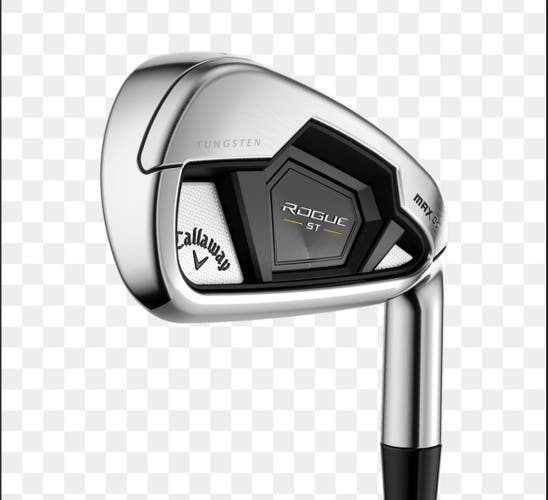 Men's 2022 Callaway Rogue ST Max Right Handed Iron Set Stiff Flex (Used)