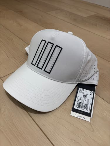 Adidas Golf 3 Stripe Hat (New)