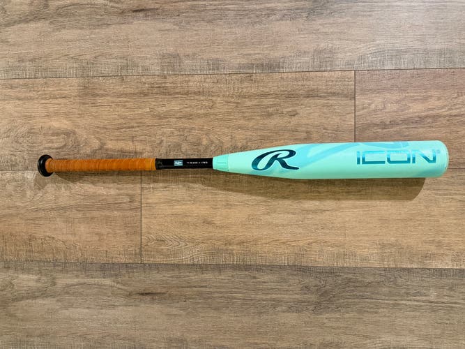 2026 Rawlings Icon Composite USABat Certified Bat (-8) 22 oz 30" (Used)