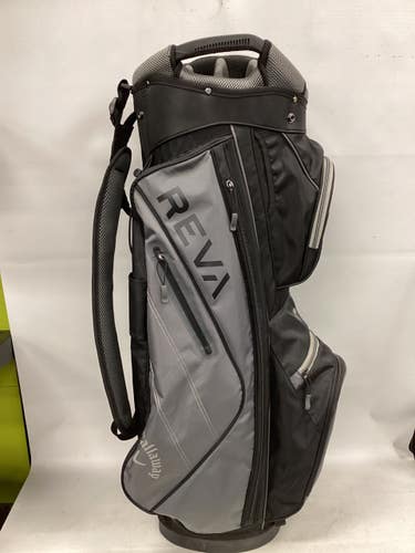 Used Callaway 14 SLOT CART BAG Mens Cart Bag Black 11851-S000053828