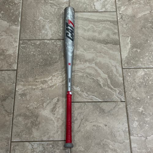 2021 Marucci CAT7 Alloy BBCOR Certified Bat (-3) 30 oz 33" (Used)