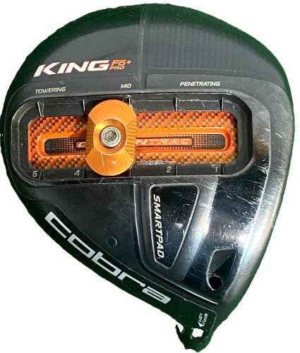 Cobra King F6+ Pro Smartpad MyFly Adjustable Driver Head Only RH No Screw Nice