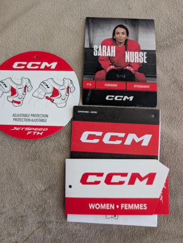 Women's Small CCM JetSpeed FTW Shoulder Pads (Used)