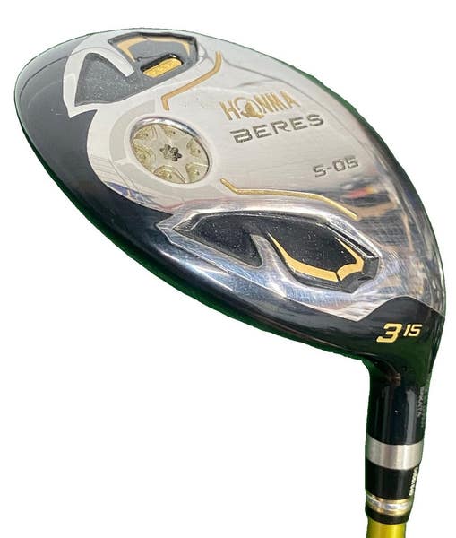 Honma Beres S-05 3 Star 3 Wood 15* RH 48g ARMRQ Infinity Stiff