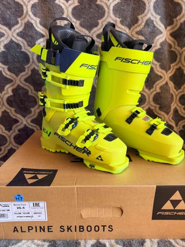Brand New! 2025 Fischer RC4 130 LV VAC Size-26.5 Flex 130
