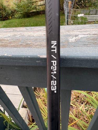 Intermediate Bauer Supreme M5 Pro Full Right Goalie Stick 23" Paddle (Used)