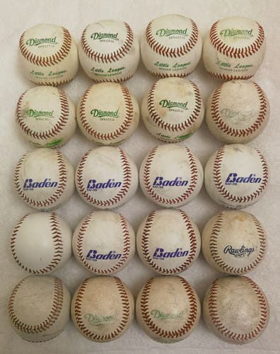 Baseballs (little soft) 25 pack (Used)