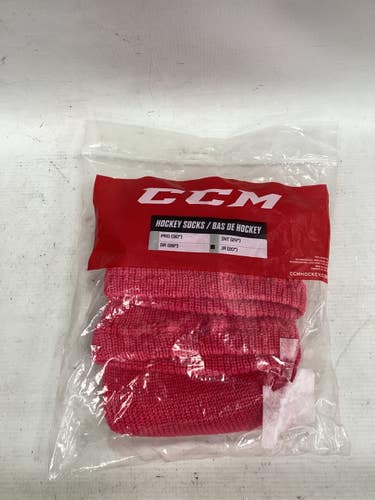 Used CCM Hockey Sock Pink Junior 11851-S000053594