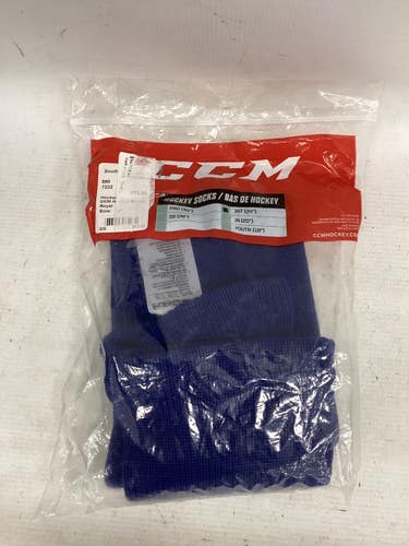 Used CCM Hockey Sock Navy Blue Intermed 11851-S000053604